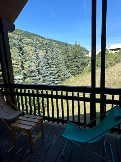 Duplex Avec Belle Terrasse Au Pied Des Pistes Daire Vars  Dış mekan fotoğraf