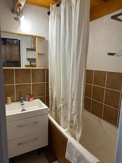 Duplex Avec Belle Terrasse Au Pied Des Pistes Daire Vars  Dış mekan fotoğraf