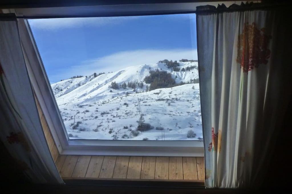 Duplex Avec Belle Terrasse Au Pied Des Pistes Daire Vars  Dış mekan fotoğraf