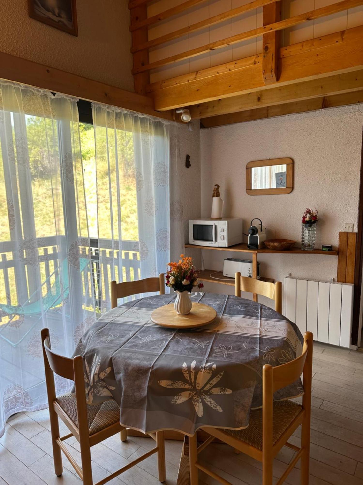 Duplex Avec Belle Terrasse Au Pied Des Pistes Daire Vars  Dış mekan fotoğraf